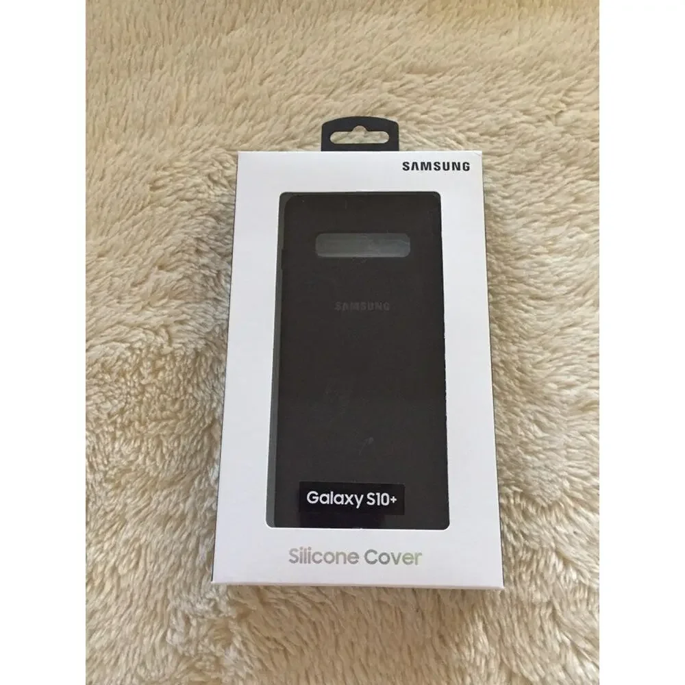 Samsung Galaxy S10+ Silicone Case -Black